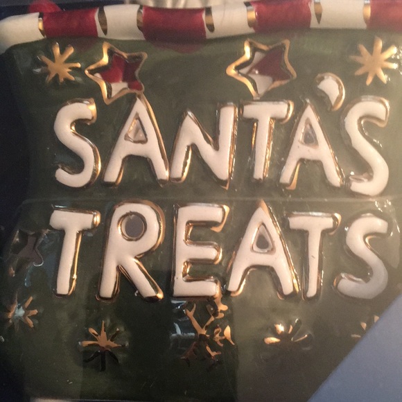 NIB Santa ceramic candy holder - Picture 3 of 4